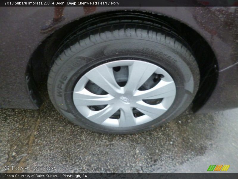 Deep Cherry Red Pearl / Ivory 2013 Subaru Impreza 2.0i 4 Door