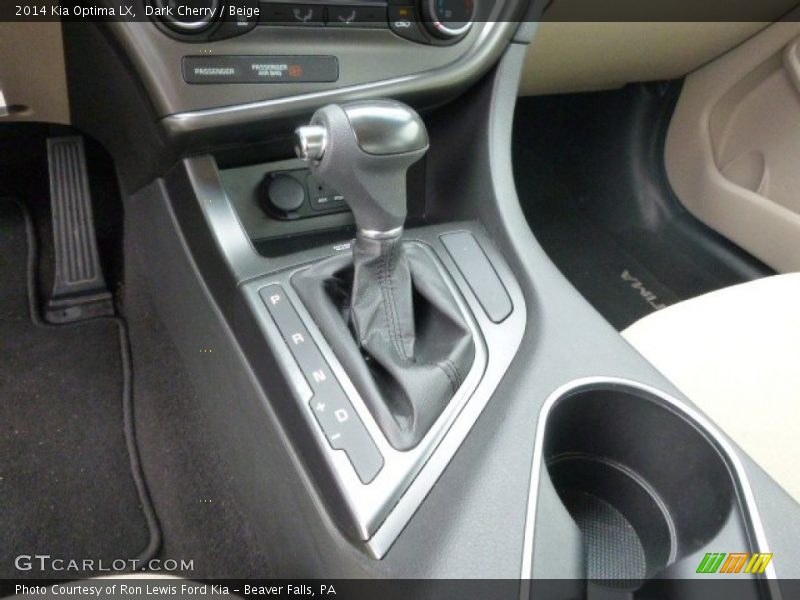 Dark Cherry / Beige 2014 Kia Optima LX