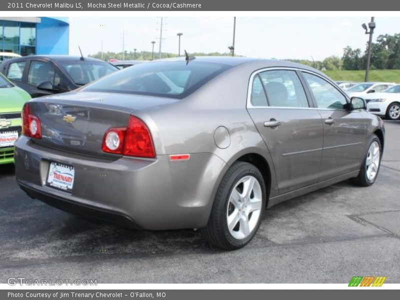 Mocha Steel Metallic / Cocoa/Cashmere 2011 Chevrolet Malibu LS