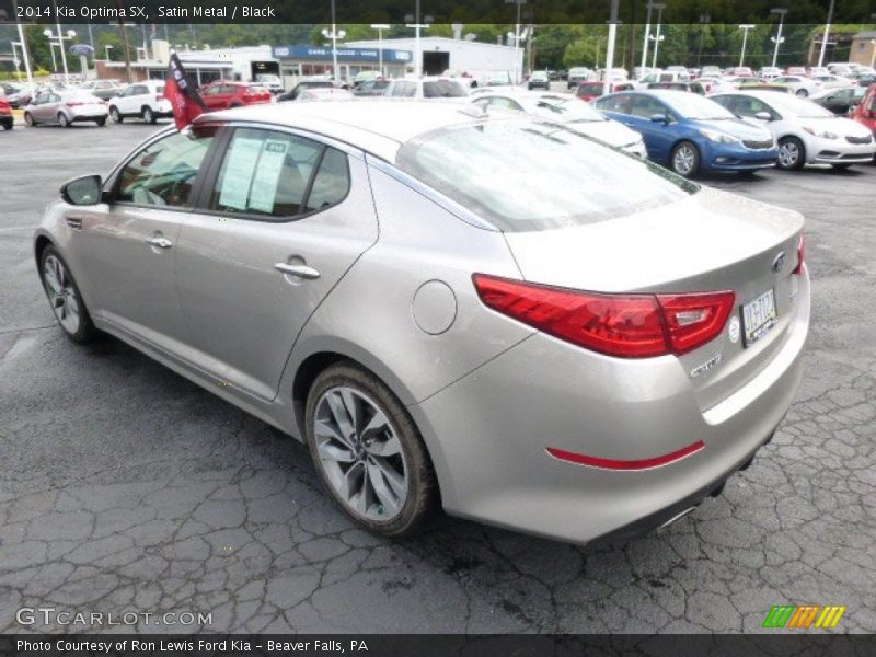 Satin Metal / Black 2014 Kia Optima SX