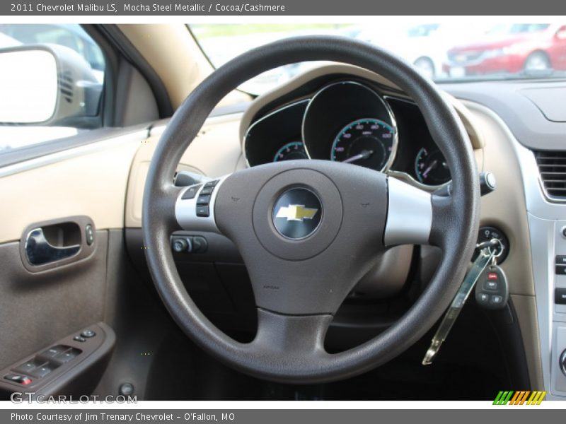 Mocha Steel Metallic / Cocoa/Cashmere 2011 Chevrolet Malibu LS