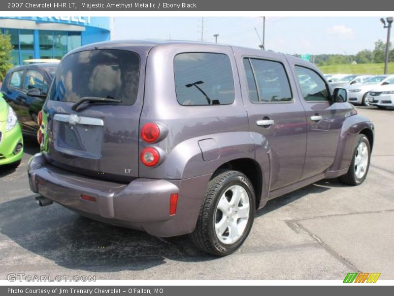 Majestic Amethyst Metallic / Ebony Black 2007 Chevrolet HHR LT