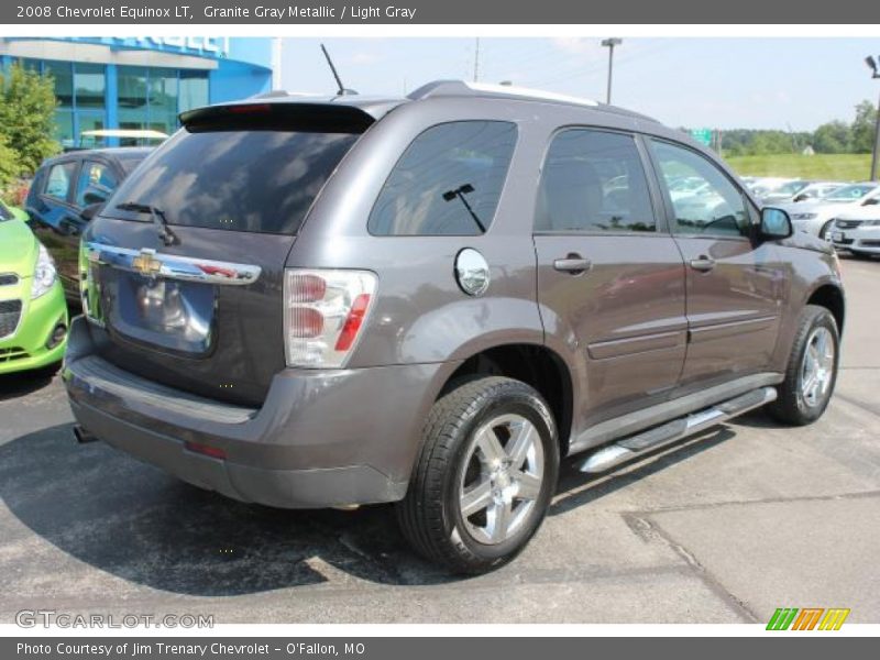 Granite Gray Metallic / Light Gray 2008 Chevrolet Equinox LT