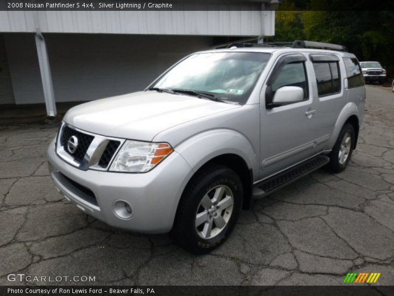 Silver Lightning / Graphite 2008 Nissan Pathfinder S 4x4