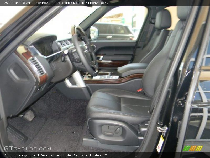 Barolo Black Metallic / Ebony/Ebony 2014 Land Rover Range Rover