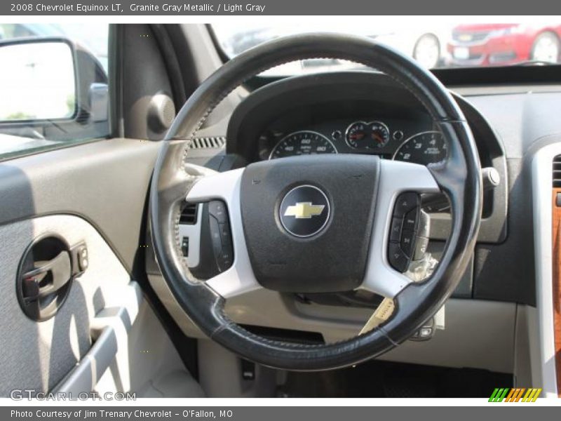 Granite Gray Metallic / Light Gray 2008 Chevrolet Equinox LT
