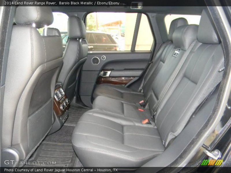 Barolo Black Metallic / Ebony/Ebony 2014 Land Rover Range Rover