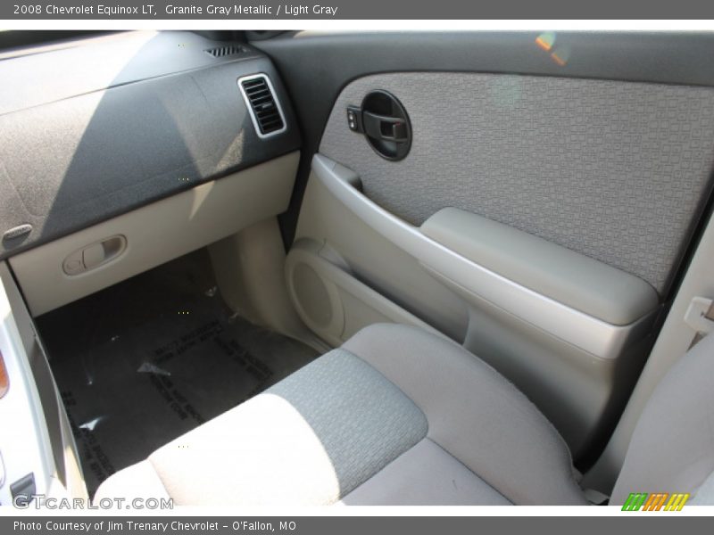 Granite Gray Metallic / Light Gray 2008 Chevrolet Equinox LT