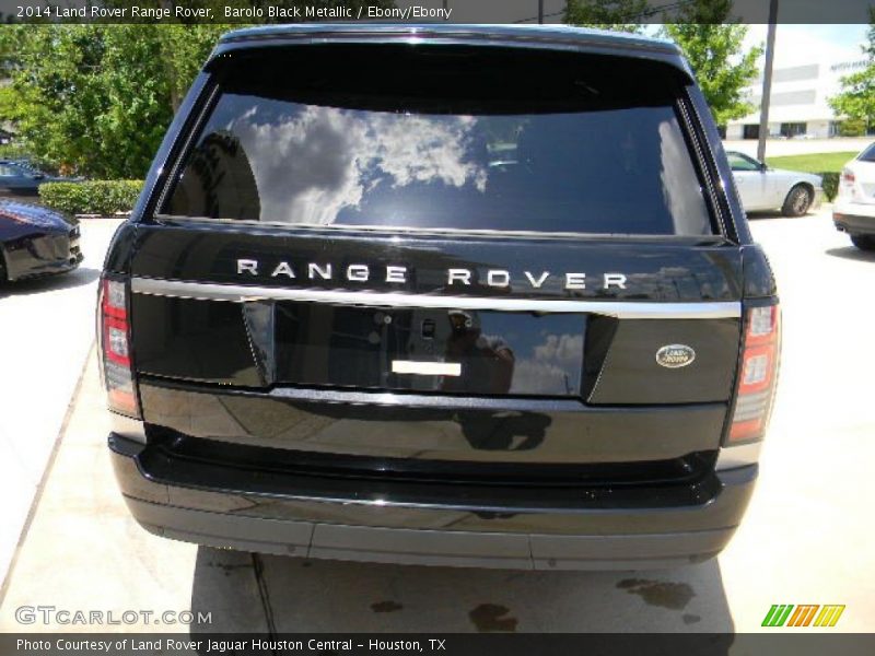 Barolo Black Metallic / Ebony/Ebony 2014 Land Rover Range Rover