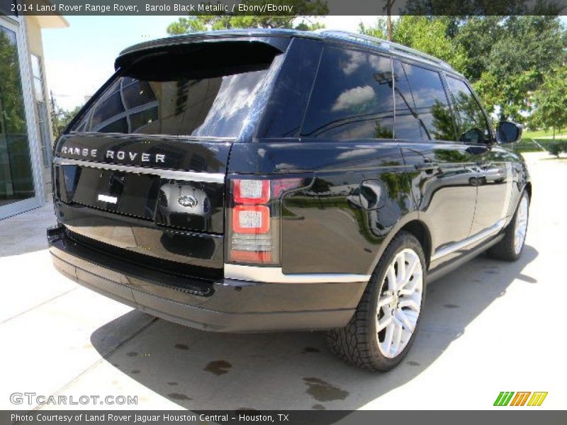 Barolo Black Metallic / Ebony/Ebony 2014 Land Rover Range Rover