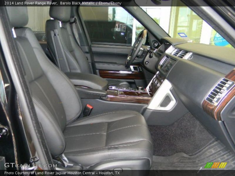 Barolo Black Metallic / Ebony/Ebony 2014 Land Rover Range Rover