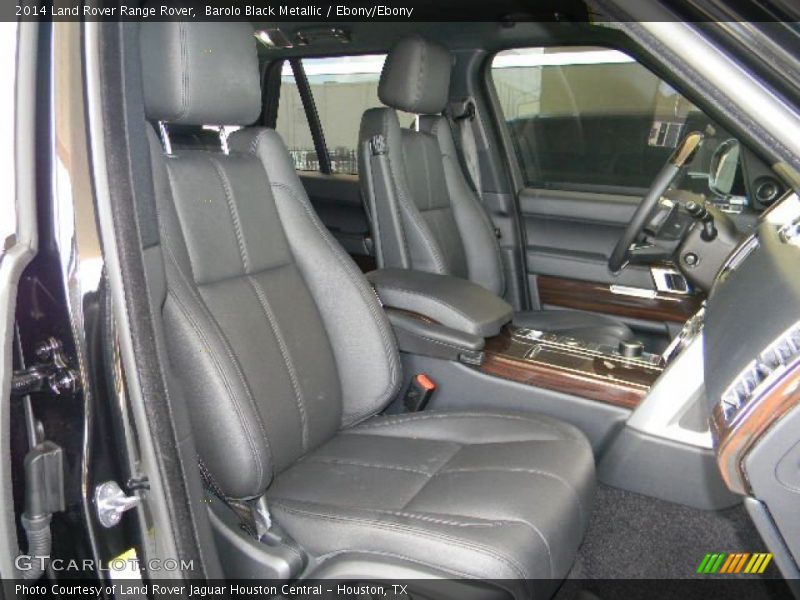 Front Seat of 2014 Range Rover 