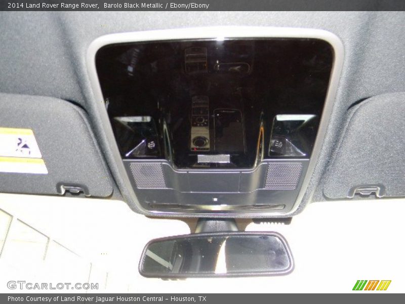 Barolo Black Metallic / Ebony/Ebony 2014 Land Rover Range Rover