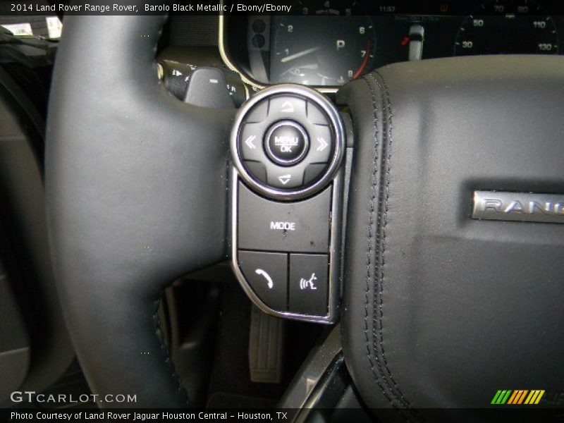 Barolo Black Metallic / Ebony/Ebony 2014 Land Rover Range Rover