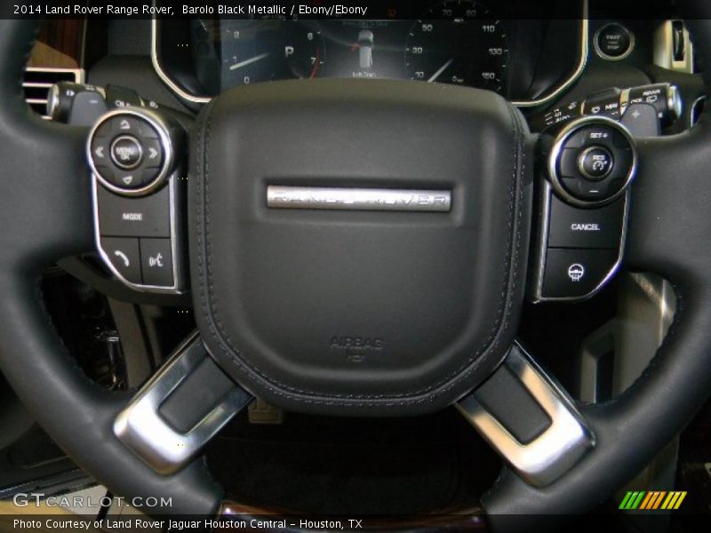 Barolo Black Metallic / Ebony/Ebony 2014 Land Rover Range Rover