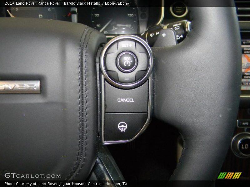 Barolo Black Metallic / Ebony/Ebony 2014 Land Rover Range Rover