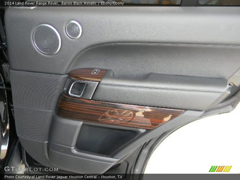 Barolo Black Metallic / Ebony/Ebony 2014 Land Rover Range Rover