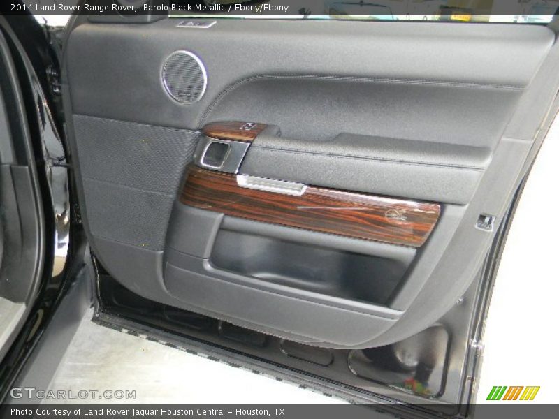 Barolo Black Metallic / Ebony/Ebony 2014 Land Rover Range Rover