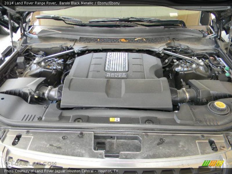 Barolo Black Metallic / Ebony/Ebony 2014 Land Rover Range Rover