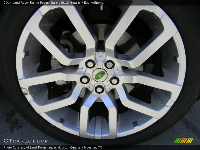 Barolo Black Metallic / Ebony/Ebony 2014 Land Rover Range Rover