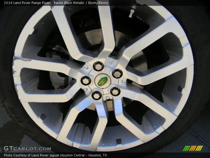 Barolo Black Metallic / Ebony/Ebony 2014 Land Rover Range Rover
