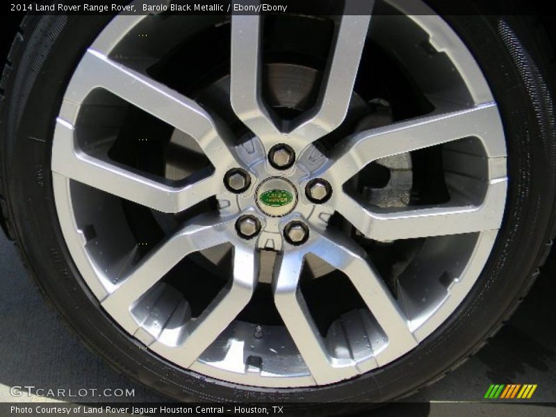Barolo Black Metallic / Ebony/Ebony 2014 Land Rover Range Rover