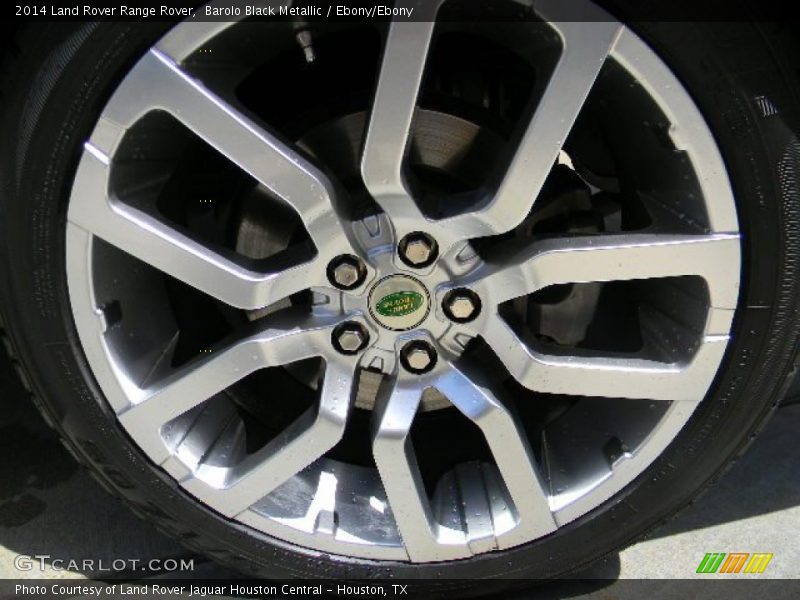 Barolo Black Metallic / Ebony/Ebony 2014 Land Rover Range Rover
