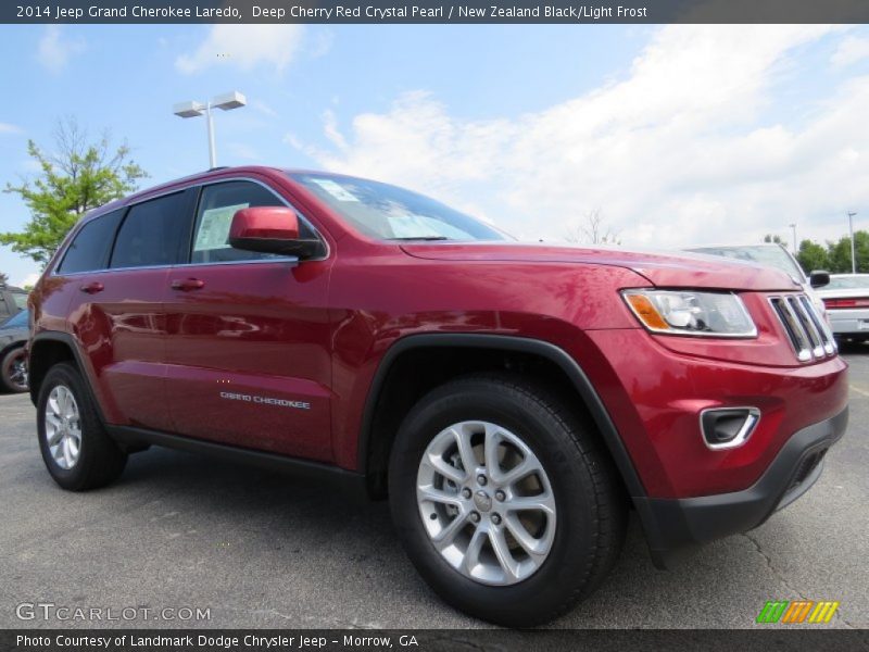 Deep Cherry Red Crystal Pearl / New Zealand Black/Light Frost 2014 Jeep Grand Cherokee Laredo