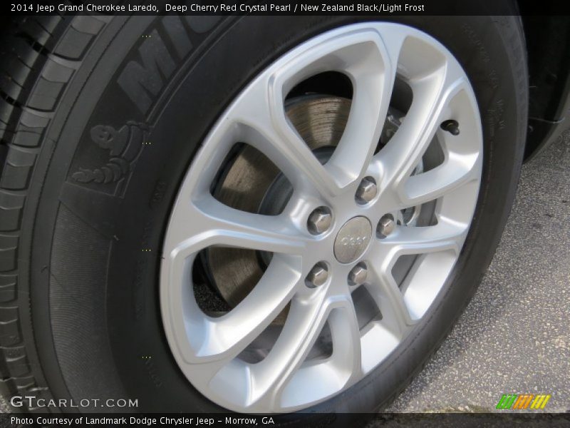 Deep Cherry Red Crystal Pearl / New Zealand Black/Light Frost 2014 Jeep Grand Cherokee Laredo