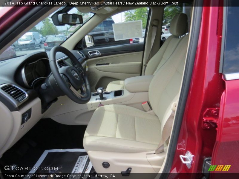 Deep Cherry Red Crystal Pearl / New Zealand Black/Light Frost 2014 Jeep Grand Cherokee Laredo