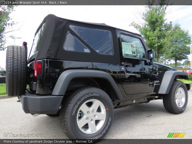 Black / Black 2014 Jeep Wrangler Sport 4x4