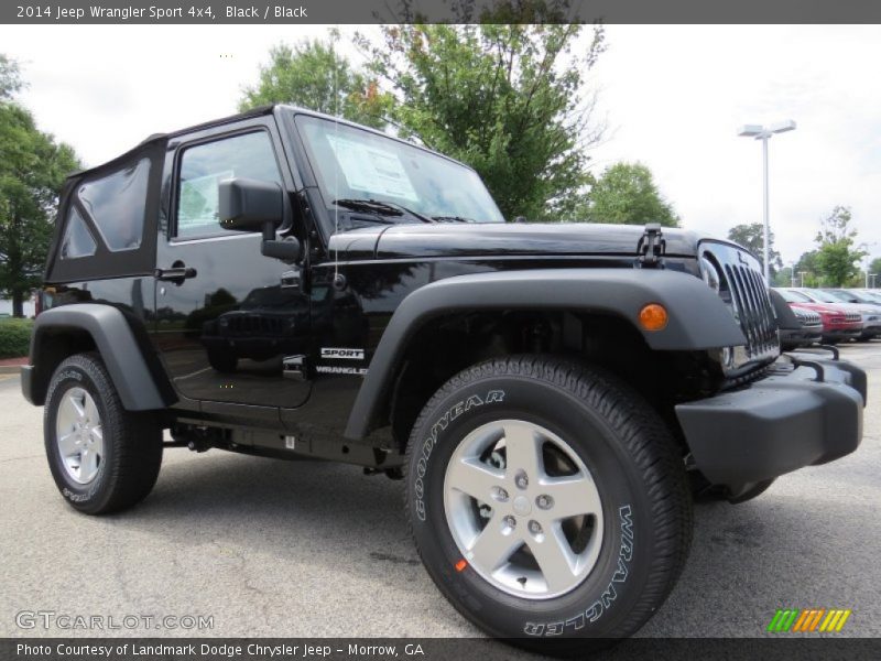Black / Black 2014 Jeep Wrangler Sport 4x4
