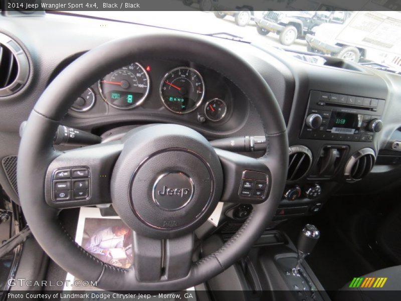 Black / Black 2014 Jeep Wrangler Sport 4x4