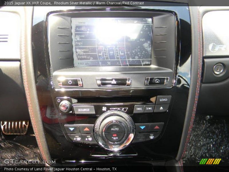 Rhodium Silver Metallic / Warm Charcoal/Red Contrast 2015 Jaguar XK XKR Coupe