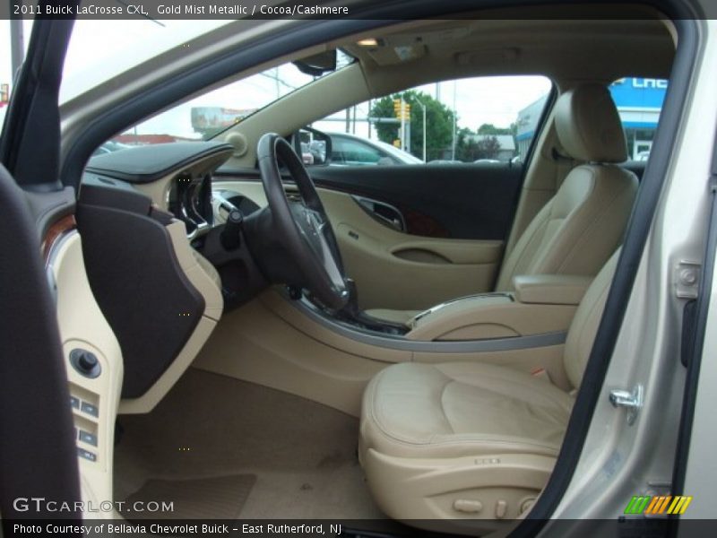 Gold Mist Metallic / Cocoa/Cashmere 2011 Buick LaCrosse CXL