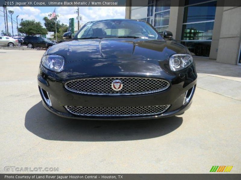 Ultimate Black Metallic / Warm Charcoal 2015 Jaguar XK Coupe