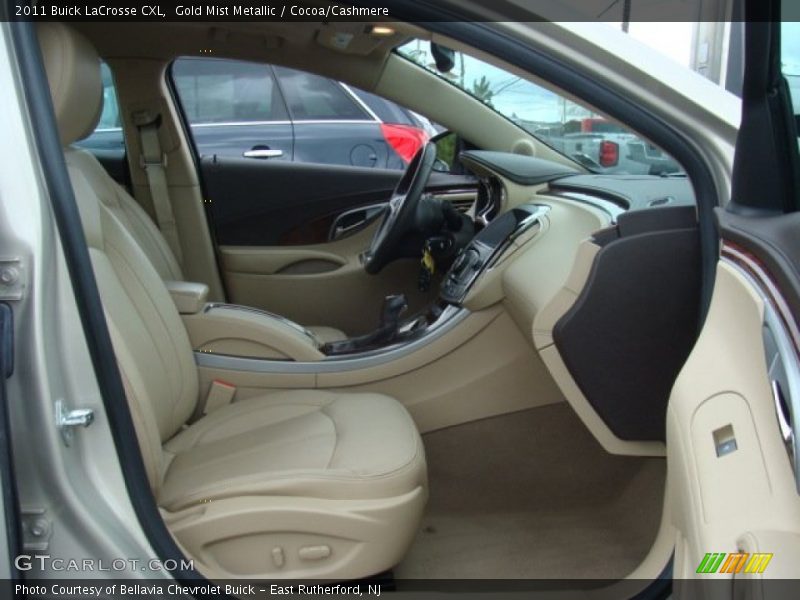 Gold Mist Metallic / Cocoa/Cashmere 2011 Buick LaCrosse CXL