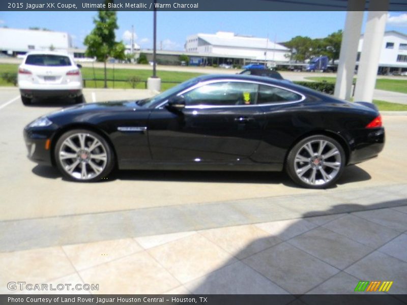 Ultimate Black Metallic / Warm Charcoal 2015 Jaguar XK Coupe