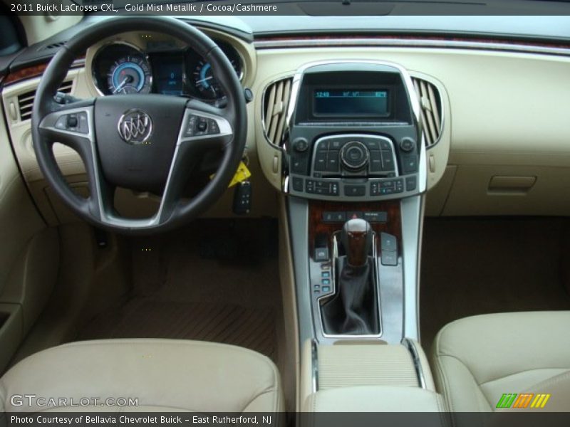 Gold Mist Metallic / Cocoa/Cashmere 2011 Buick LaCrosse CXL