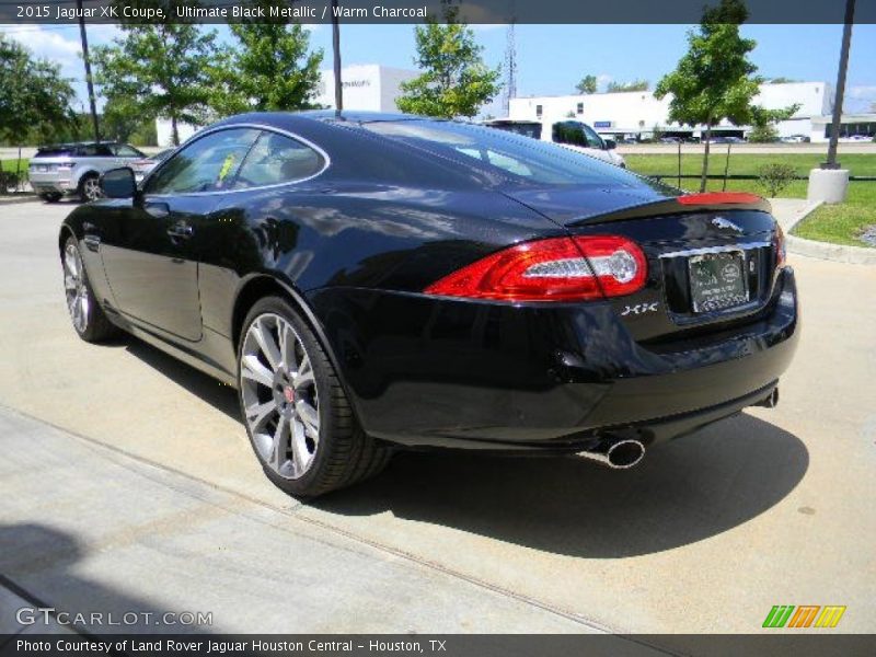 Ultimate Black Metallic / Warm Charcoal 2015 Jaguar XK Coupe