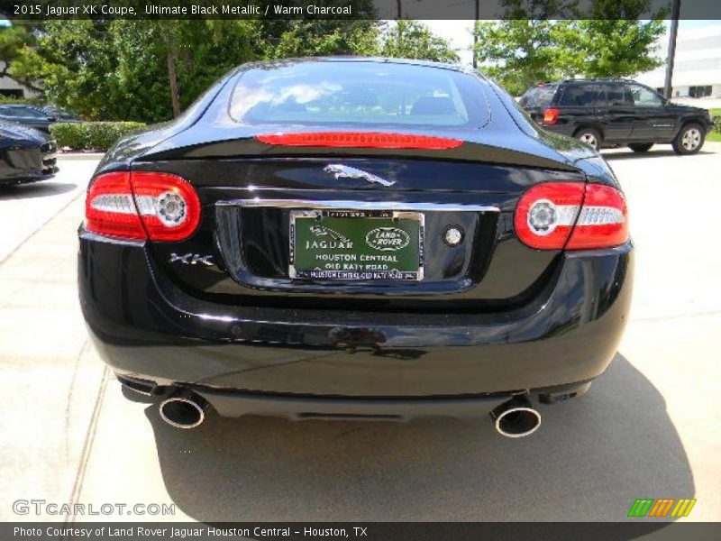 Ultimate Black Metallic / Warm Charcoal 2015 Jaguar XK Coupe