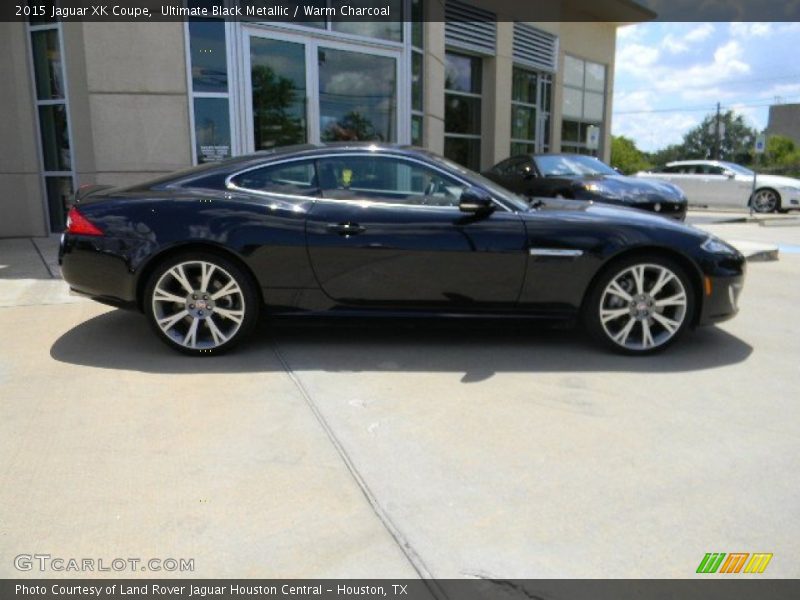 Ultimate Black Metallic / Warm Charcoal 2015 Jaguar XK Coupe