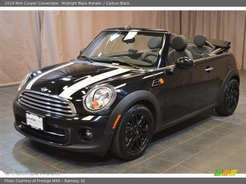 Midnight Black Metallic / Carbon Black 2014 Mini Cooper Convertible