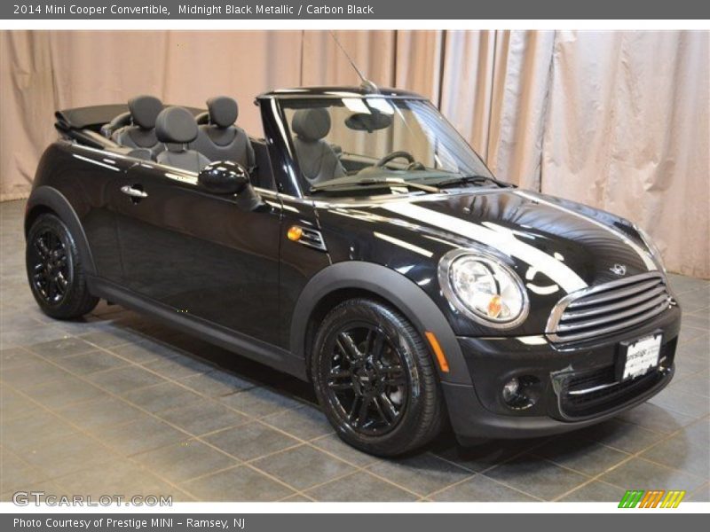 Midnight Black Metallic / Carbon Black 2014 Mini Cooper Convertible