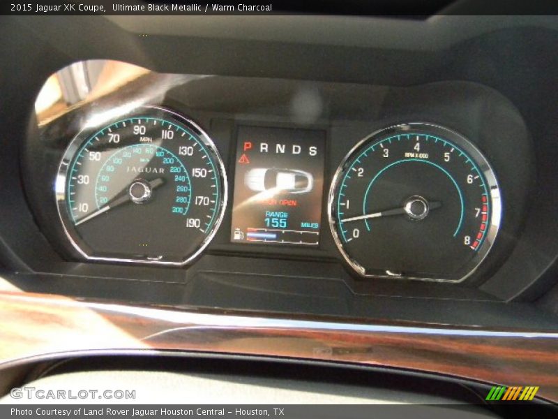 Ultimate Black Metallic / Warm Charcoal 2015 Jaguar XK Coupe