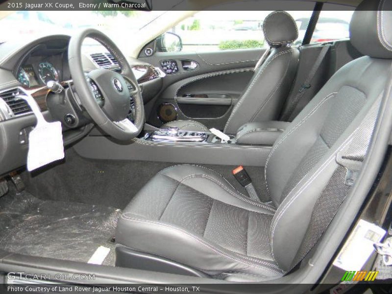  2015 XK Coupe Warm Charcoal Interior