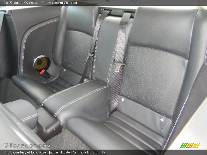 Rear Seat of 2015 XK Coupe