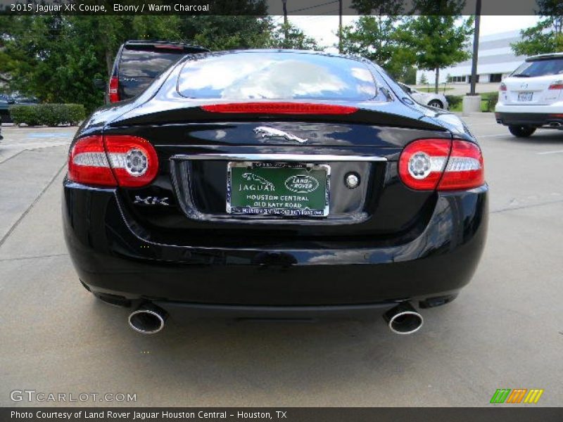 Ebony / Warm Charcoal 2015 Jaguar XK Coupe