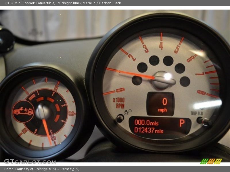Midnight Black Metallic / Carbon Black 2014 Mini Cooper Convertible