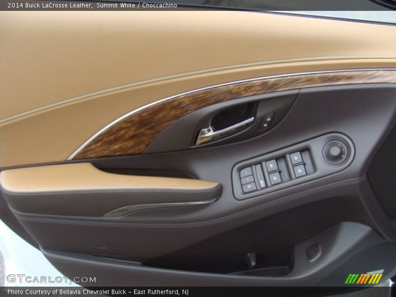 Summit White / Choccachino 2014 Buick LaCrosse Leather